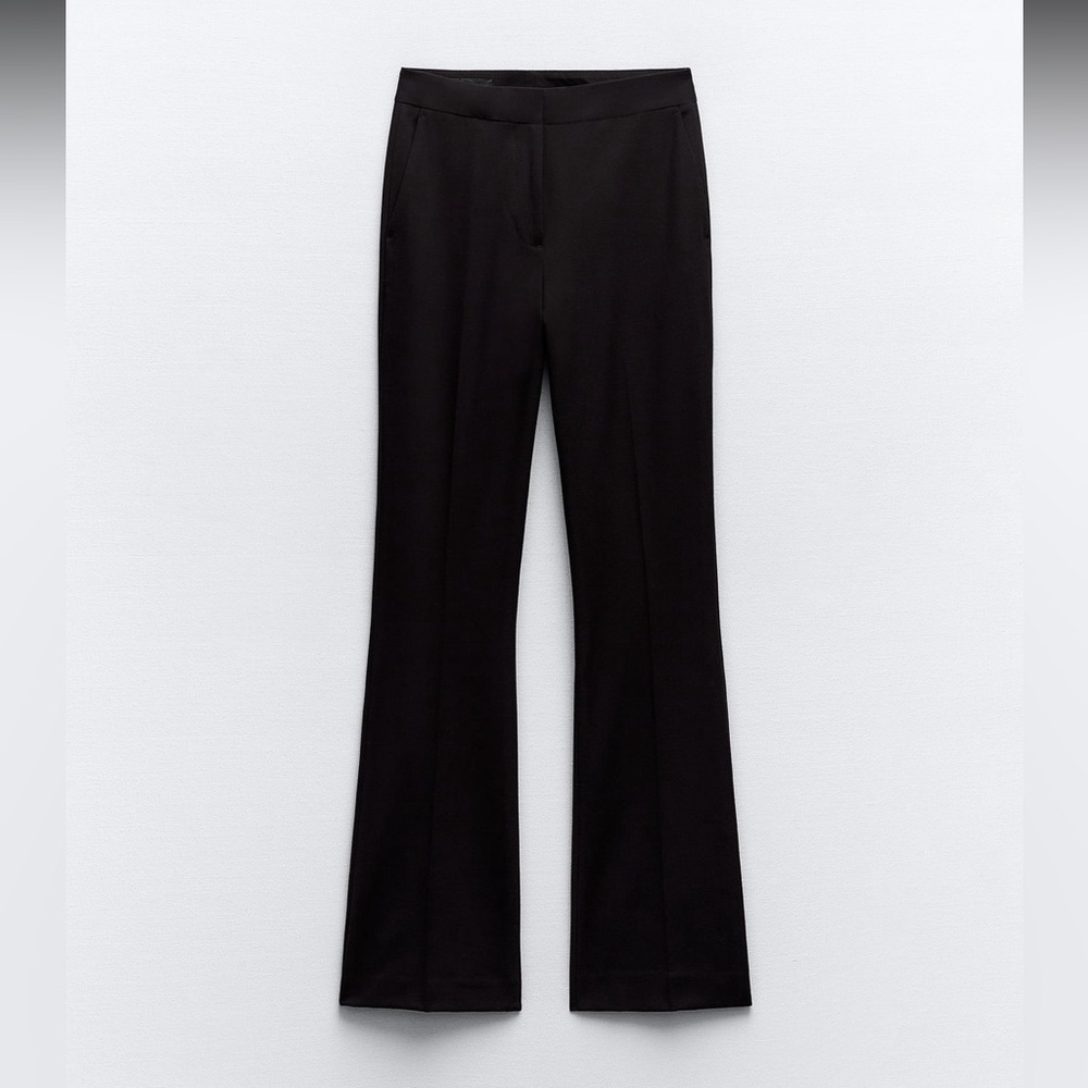 ZARA FULL FLARED LENGTH PANTS